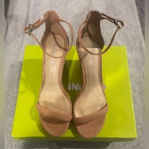G.B. Nude Wedge Sandal